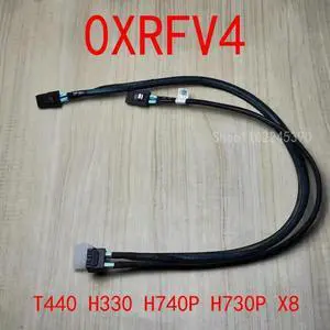 Vszerda 0XRFV4 XRFV4 SAS RAID Cable, X8 Backplane Cord for Dell PowerEdge T440 Server, Compatible with H330 H730P H740P PERC Cards Vszerda 0XRFV4 XRFV4 SAS RAID Cable, X8 Backplane Cord for Dell PowerEdge T440 Server, Compatible with H330 H730P H740P PERC Cards