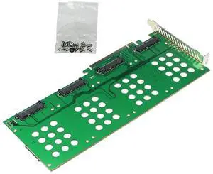 Vszerda PCIe 3.0 x4/x8 to Quad U.2 NVMe SSD Expansion Card, 4-Drive U.2 SFF Adapter for Server Storage Upgrade Vszerda PCIe 3.0 x4/x8 to Quad U.2 NVMe SSD Expansion Card, 4-Drive U.2 SFF Adapter for Server Storage Upgrade