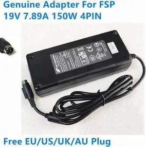 Vszerda FSP 150W AC Power Adapter FSP150-AAA FSP150-ABAN2, 19V 7.89A 4-Pin Desktop Replacement Charger for Gaming Laptops & All-in-One PCs Vszerda FSP 150W AC Power Adapter FSP150-AAA FSP150-ABAN2, 19V 7.89A 4-Pin Desktop Replacement Charger for Gaming Laptops & All-in-One PCs
