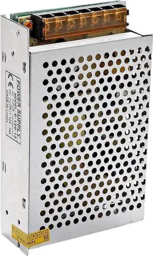 Vszerda 120W Aluminum Shell Switching Power Supply, DC 12V 10A Constant Voltage Converter Driver Adapter for LED & Industrial Equipment Vszerda 120W Aluminum Shell Switching Power Supply, DC 12V 10A Constant Voltage Converter Driver Adapter for LED & Industrial Equipment