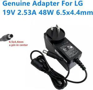 Vszerda 48W 19V 2.53A Monitor AC Switching Power Adapter, Model ADS-48FSK-19 / 19048EPCU-1 / 19048EPG-1 Replacement Charger Compatible with LG E2351T M2732D LCD Monitors Vszerda 48W 19V 2.53A Monitor AC Switching Power Adapter, Model ADS-48FSK-19 / 19048EPCU-1 / 19048EPG-1 Replacement Charger Compatible with LG E2351T M2732D LCD Monitors