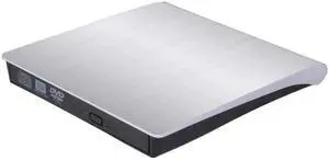 Vszerda Slim White USB 3.0 External DVD RW CD Burner Optical Drive Compatible with Mac Notebook Desktop PC Windows 7/8/10 Vszerda Slim White USB 3.0 External DVD RW CD Burner Optical Drive Compatible with Mac Notebook Desktop PC Windows 7/8/10