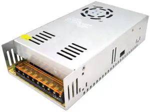 Vszerda 12V 30A 360W Universal Regulated Switching Power Supply, AC-DC Constant Voltage Transformer Driver for LED Strips, CCTV Cameras, Radio, Mini PC & Electronic DIY Projects Vszerda 12V 30A 360W Universal Regulated Switching Power Supply, AC-DC Constant Voltage Transformer Driver for LED Strips, CCTV Cameras, Radio, Mini PC & Electronic DIY Projects