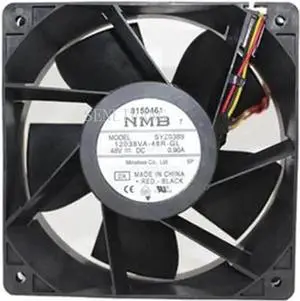 Vszerda NMB 12038VA-48R-GL Waterproof Cooling Fan, 120×38mm DC 48V 0.90A 3-Wire IP55 Model 4715VL-07W-B69 Vszerda NMB 12038VA-48R-GL Waterproof Cooling Fan, 120×38mm DC 48V 0.90A 3-Wire IP55 Model 4715VL-07W-B69