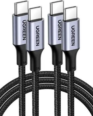 Vszerda 2 Pack 10FT UGREEN USB-C to USB-C Cable, 100W Fast Charging Cord, Black, Compatible with iPhone 17 Series, MacBook, iPad Pro, Dell XPS, Galaxy S25/S24/S23, Switch and Pixel Vszerda 2 Pack 10FT UGREEN USB-C to USB-C Cable, 100W Fast Charging Cord, Black, Compatible with iPhone 17 Series, MacBook, iPad Pro, Dell XPS, Galaxy S25/S24/S23, Switch and Pixel