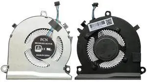 Vszerda 2Pcs CPU GPU Cooling Fan Replacement for HP Pavilion Gaming 15-EC 16-A Series, OEM Part L77560-001 Vszerda 2Pcs CPU GPU Cooling Fan Replacement for HP Pavilion Gaming 15-EC 16-A Series, OEM Part L77560-001