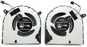 Vszerda Dual CPU GPU Cooling Fan Kit 04NYWG / 0160GM DC5V 4Pin PWM for Dell G3 3590 G3-3500 G5 15 5500 G5 SE 5505 P89F Vszerda Dual CPU GPU Cooling Fan Kit 04NYWG / 0160GM DC5V 4Pin PWM for Dell G3 3590 G3-3500 G5 15 5500 G5 SE 5505 P89F
