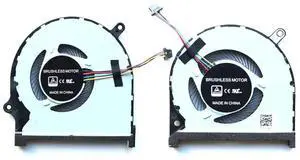 Vszerda New CPU GPU Dual Cooling Fan Replacement for Dell Inspiron 15 7590 7591 P83F, Fan DFS5K12114262D FM6A DFS5K22115371D FM69 OEM Part 0MPHWF 0861FC Vszerda New CPU GPU Dual Cooling Fan Replacement for Dell Inspiron 15 7590 7591 P83F, Fan DFS5K12114262D FM6A DFS5K22115371D FM69 OEM Part 0MPHWF 0861FC