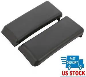 For Ford F150 09-2014 Front Bumper Guards Pads End Caps Cover Trim Polypropylene