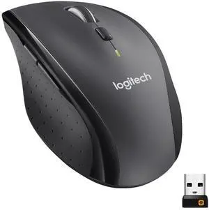 Logitech Wireless Marathon Mouse M705 with 3-Year Battery Life Computer Mouse