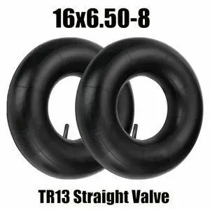 1 Pair  Inner Tube For Lawn Mowers Tractor Garden Carts Tire 16x6.5x8