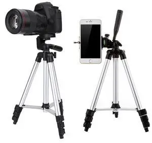Professional Camera Phone Holder Tripod Stand for Smartphone iPhone Samsung+ Bag