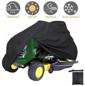 55" Universal Riding Lawn Mower Tractor Cover Waterproof UV Resistant Garden