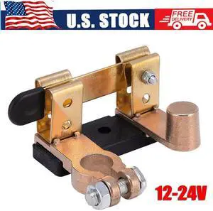 Knife Blade Switch Battery Disconnect Top Post HEAVY DUTY SHUT OFF Car 12/24V