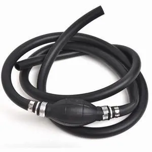 3/8" Marine Outboard Boat Motor Fuel Hose Line Assembly with Primer Bulb