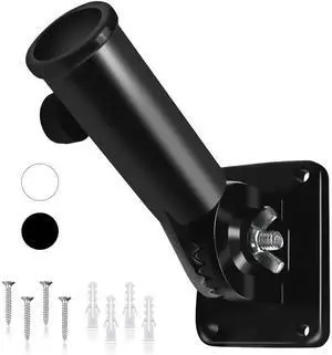 Flag Pole Holder for Outside,Multi-Position Aluminum Adjustable Bracket Mount