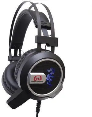 Over the ear Stereo PC Gaming Headset with Microphone LED lights 3.5 mm Audio