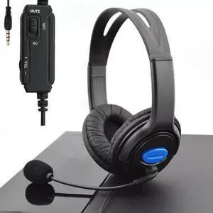 Audifonos Gamer con Microfono Para PS4 PC Conector 3.5 mm Auriculares con Cable