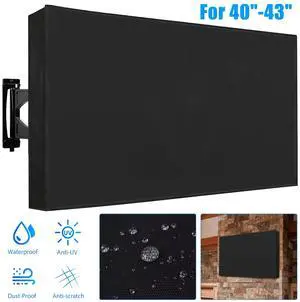 40-43 inch Outdoor TV Cover Fitted Waterproof Weatherproof Television Protector
