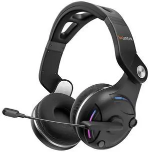 Wantek Bluetooth Headphones with Mic Foldable Wired Wireless Gaming Headset