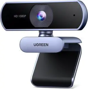 UGREEN 1080P Webcam with Microphone, Full HD USB Web Camera, 85° FOV, Noise-Canceling, Plug and Play, Auto Light Correction, Video Webcam for Streaming/Conferencing, Zoom/Skype/YouTube, Switch 2 UGREEN 1080P Webcam with Microphone, Full HD USB Web Camera, 85° FOV, Noise-Canceling, Plug and Play, Auto Light Correction, Video Webcam for Streaming/Conferencing, Zoom/Skype/YouTube, Switch 2