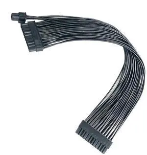 JVFYI ATX 24 Pin Power Supply Extension Cable 24-Pin Motherboard PWM Extender Cable Sleeved Braided Cable (30cm) JVFYI ATX 24 Pin Power Supply Extension Cable 24-Pin Motherboard PWM Extender Cable Sleeved Braided Cable (30cm)