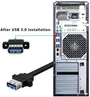 USB 3.0 Front Panel Cable 5Gbps USB 3 0 Header Extension Cable 19/20 Pin USB 3.0 Front Panel Extension with Panel Mount Holes (50 cm) USB 3.0 Front Panel Cable 5Gbps USB 3 0 Header Extension Cable 19/20 Pin USB 3.0 Front Panel Extension with Panel Mount Holes (50 cm)