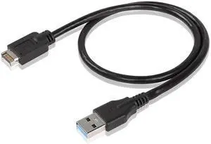 USB 3.1 Type E to USB 3.0 A Extension Cable, USB 3.1 Front Panel Type E to USB A 3.0 Conversion Cable, Type E 3.1 Male Extension Cable for Computer 0.5M (USB to Type-E) USB 3.1 Type E to USB 3.0 A Extension Cable, USB 3.1 Front Panel Type E to USB A 3.0 Conversion Cable, Type E 3.1 Male Extension Cable for Computer 0.5M (USB to Type-E)