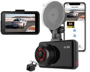 MINI Car Dvr Wifi Gps 4k Dash Cam Video Camera Car Black Box Doble Camara Front and Rear Dual Lens Dash Camera 4k Wifi Dashcam MINI Car Dvr Wifi Gps 4k Dash Cam Video Camera Car Black Box Doble Camara Front and Rear Dual Lens Dash Camera 4k Wifi Dashcam