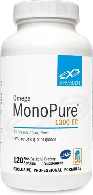 XYMOGEN Omega MonoPure 1300EC Bundle 120 Softgels