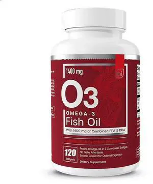 Essential Elements Omega-3 Fish Oil 120 Softgels