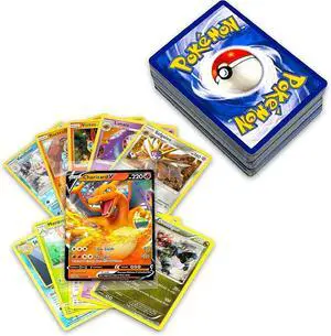 50+ Official Pokemon Cards Collection with 5 Foils in Any Combination and at Least 1 Rarity, GX, EX, FA, Tag Team, Or Secret Rare