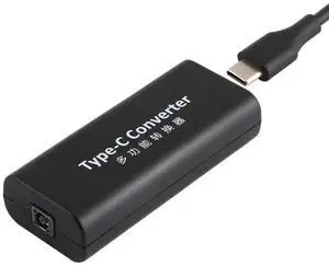 15cm DC 4.5×3.0mm Female to USB-C Female Power Conversion Cable Adapter 15cm DC 4.5×3.0mm Female to USB-C Female Power Conversion Cable Adapter