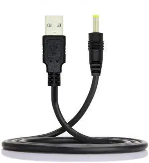 120CM Straight USB2.0 A Male to 4.0×1.7mm DC Barrel Power Cable, 5V DC Charging Cord 120CM Straight USB2.0 A Male to 4.0×1.7mm DC Barrel Power Cable, 5V DC Charging Cord
