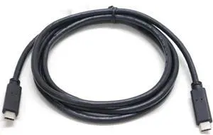 6Ft USB3.1 Gen1 Type-C Male to Male Cable | 100W 5A PD Charging, 5Gbps Data Sync, Direct Replacement for HP L07087-001 6Ft USB3.1 Gen1 Type-C Male to Male Cable | 100W 5A PD Charging, 5Gbps Data Sync, Direct Replacement for HP L07087-001