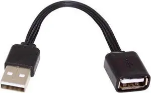 13cm Slim Flat FPC USB2.0 Type-A Male to Female Extension Cable for FPV Drone, Storage Disk & Mobile Devices 13cm Slim Flat FPC USB2.0 Type-A Male to Female Extension Cable for FPV Drone, Storage Disk & Mobile Devices