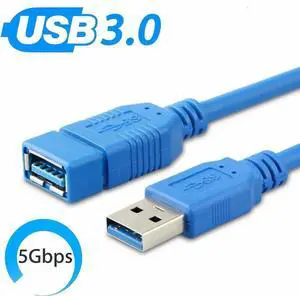 3FT Super Speed USB 3.0 Type A Male to Female Extension Cable for Laptop & PC 3FT Super Speed USB 3.0 Type A Male to Female Extension Cable for Laptop & PC