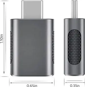 4 Pack 10Gbps USB C to USB 3.0 OTG Adapter, Type C Male to USB A Female Converter, Thunderbolt 3/4 Compatible for MacBook, iPad, iMac, Space Grey 4 Pack 10Gbps USB C to USB 3.0 OTG Adapter, Type C Male to USB A Female Converter, Thunderbolt 3/4 Compatible for MacBook, iPad, iMac, Space Grey