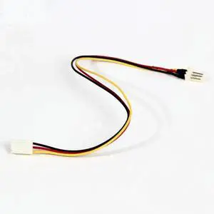 10 Pack 26cm 12V 3-Pin Male to Female PC Fan Extension Cables with Speed Resistor for Case Cooling Fans 10 Pack 26cm 12V 3-Pin Male to Female PC Fan Extension Cables with Speed Resistor for Case Cooling Fans