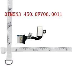 Laptop DC Charging Port Harness Cable Replacement for Dell Latitude 3400 3500 Inspiron 5584 5583 P86F P85F, P/N 0TM5N3 450.0FV06.0011 Laptop DC Charging Port Harness Cable Replacement for Dell Latitude 3400 3500 Inspiron 5584 5583 P86F P85F, P/N 0TM5N3 450.0FV06.0011