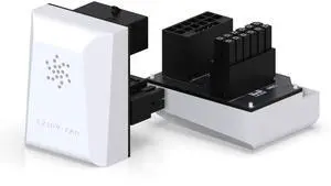 White 180° Reversed PCIe 5.0 12VHPWR GPU Power Adapter, 12+4 Pin Angled Power Bridge for RTX 4090/4080/4070 Ti RTX 40 Series Graphics Cards White 180° Reversed PCIe 5.0 12VHPWR GPU Power Adapter, 12+4 Pin Angled Power Bridge for RTX 4090/4080/4070 Ti RTX 40 Series Graphics Cards