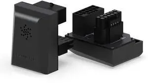 Black 180° Standard PCIe 5.0 12VHPWR GPU Power Bridge, 12+4 Pin Angled Power Adapter for RTX 4090/4080/4070 Ti RTX 40 Series Graphics Cards Black 180° Standard PCIe 5.0 12VHPWR GPU Power Bridge, 12+4 Pin Angled Power Adapter for RTX 4090/4080/4070 Ti RTX 40 Series Graphics Cards