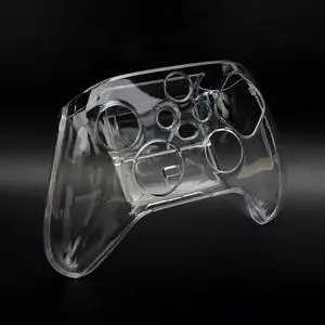Transparent Shockproof Controller Protective Case with Anti-Slip Texture, Travel Carry Skin Cover Compatible with Xbox Series X/S Gamepad Transparent Shockproof Controller Protective Case with Anti-Slip Texture, Travel Carry Skin Cover Compatible with Xbox Series X/S Gamepad