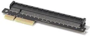 PCI-E 4X to 16X Riser Card, PCI Express 4X Male to 16X Female Extension Adapter for Desktop Graphics Card Installation PCI-E 4X to 16X Riser Card, PCI Express 4X Male to 16X Female Extension Adapter for Desktop Graphics Card Installation