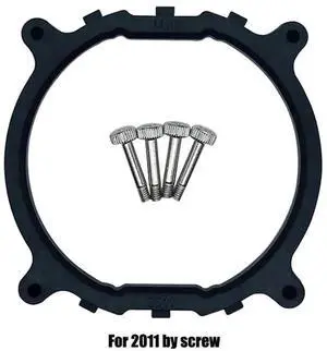 LGA2011 CPU Cooler Mounting Bracket, Heatsink Fan Holder with Mounting Screws for Intel X79 X99 Motherboards LGA2011 CPU Cooler Mounting Bracket, Heatsink Fan Holder with Mounting Screws for Intel X79 X99 Motherboards