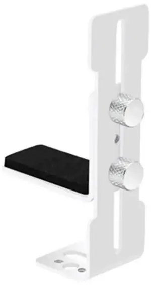 White Adjustable GPU Support Bracket, Graphics Card Anti-Sag Holder Mounted on 12cm Case Fan Position White Adjustable GPU Support Bracket, Graphics Card Anti-Sag Holder Mounted on 12cm Case Fan Position