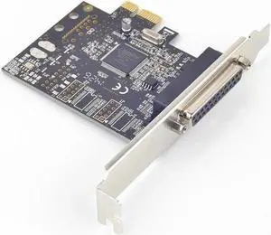 PCIe x1 to DB25 Parallel Port Card, MCS9900 Chip IEEE1284 LPT Printer Adapter PCIe x1 to DB25 Parallel Port Card, MCS9900 Chip IEEE1284 LPT Printer Adapter