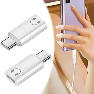 Lightning Female to USB-C Male Adapter, Lightning to Type C Connector Converter Compatible with iPhone 15/16 Series, All USB-C Phones, Tablets, Laptops, Power Banks Lightning Female to USB-C Male Adapter, Lightning to Type C Connector Converter Compatible with iPhone 15/16 Series, All USB-C Phones, Tablets, Laptops, Power Banks