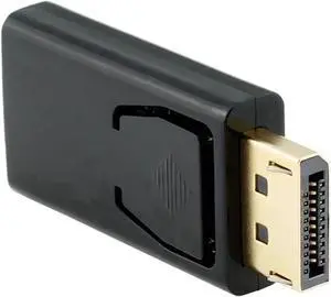 Gold Plated Passive DisplayPort to HDMI Adapter, Compact DP Male to HDMI Female Converter, 1080P Full HD Video Dongle Compatible with Dell HP Lenovo ASUS Acer MSI Laptops Desktops Monitors HDTV Projec Gold Plated Passive DisplayPort to HDMI Adapter, Compact DP Male to HDMI Female Converter, 1080P Full HD Video Dongle Compatible with Dell HP Lenovo ASUS Acer MSI Laptops Desktops Monitors HDTV Projec