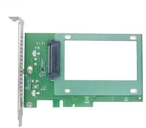PCIe 3.0 X4 to U.2 SFF-8639 Expansion Card, 32GT/s PCI Express Riser Converter for 2.5 Inch U.2 NVMe SSD, Desktop Computer Storage Add-On Adapter Card PCIe 3.0 X4 to U.2 SFF-8639 Expansion Card, 32GT/s PCI Express Riser Converter for 2.5 Inch U.2 NVMe SSD, Desktop Computer Storage Add-On Adapter Card